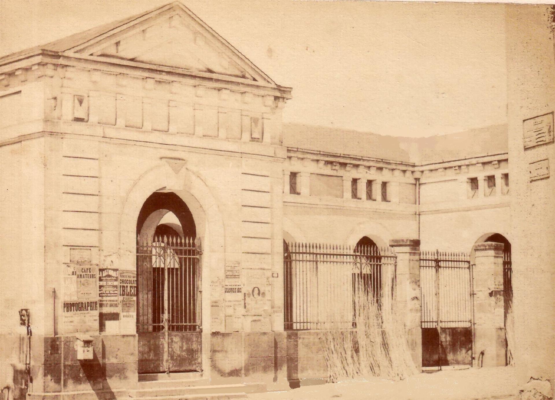 Galerie couverte marche construite en 1846